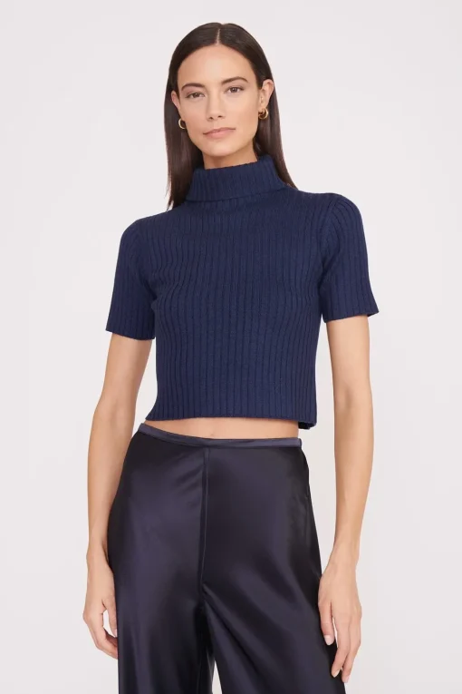 LILOU SWEATER  NAVY
