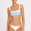 LIV BIKINI TOP  BUTTERCUP SEASHORE STRIPE