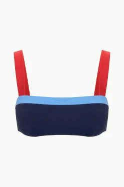 LIV BIKINI TOP  NAVY COLORBLOCK