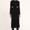 LONG SLEEVE DOLCE DRESS  BLACK
