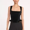 LORELAI TOP  BLACK