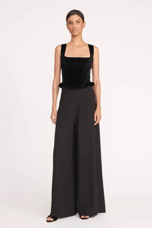 LORELAI TOP  BLACK