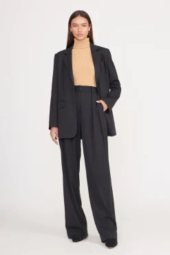 LUISA PANT  BLACK SUITING