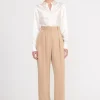 LUISA PANT  CAMEL SUITING