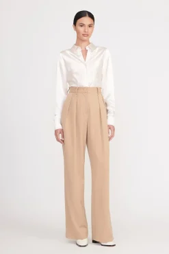 LUISA PANT  CAMEL SUITING