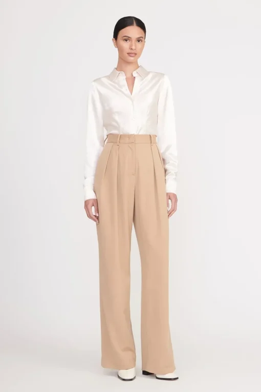LUISA PANT  CAMEL SUITING
