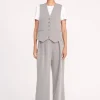 LUISA PANT  HEATHER GREY SUITING