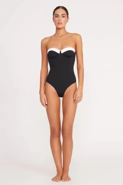 MAEVE ONE PIECE  BLACK WHITE