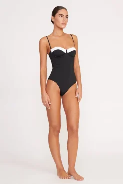 MAEVE ONE PIECE  BLACK WHITE