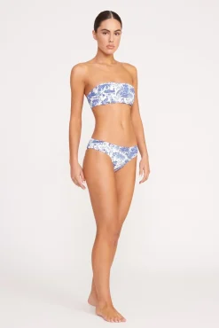 MALA BIKINI TOP  BLUE TOILE