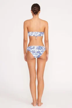 MALA BIKINI TOP  BLUE TOILE