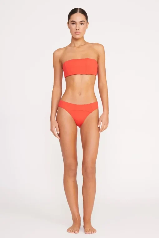 MALA BIKINI TOP  RED ROSE