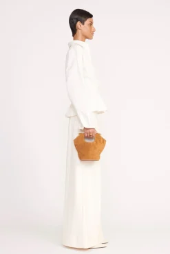 MAR MINI BUCKET BAG  TAN