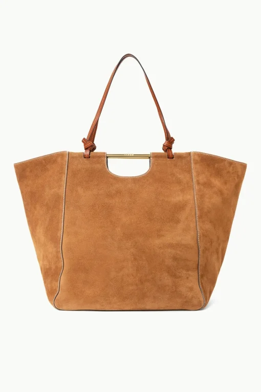 MAR TOTE  TAN SUEDE