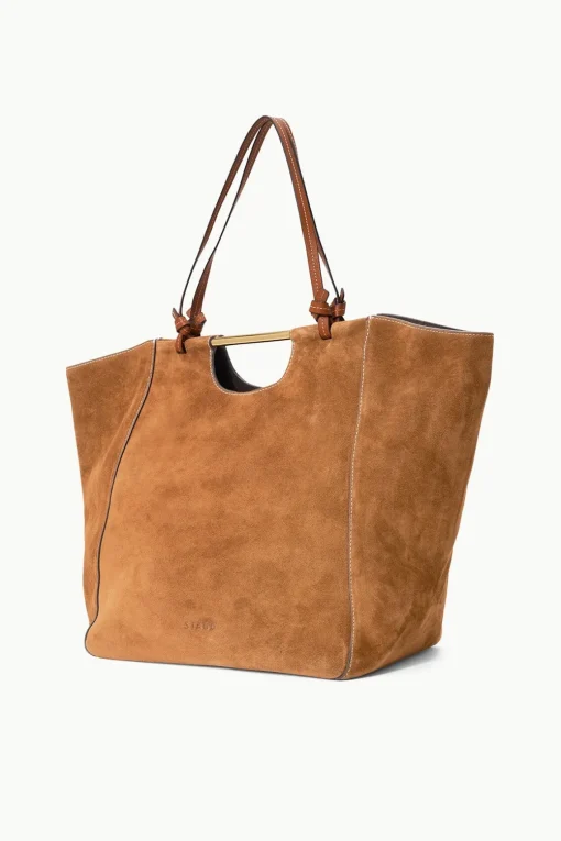 MAR TOTE  TAN SUEDE
