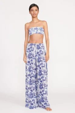MARZA PANT  BLUE TOILE