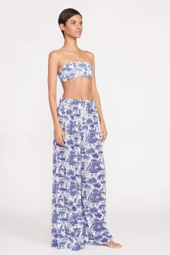 MARZA PANT  BLUE TOILE