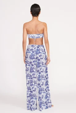 MARZA PANT  BLUE TOILE
