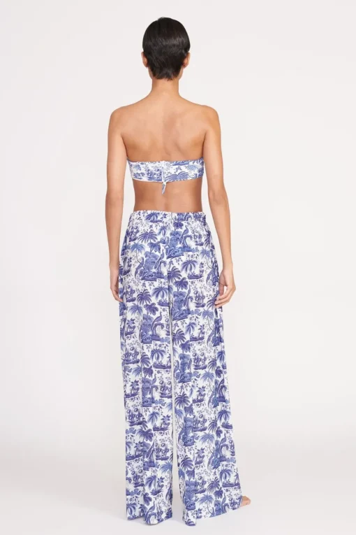MARZA PANT  BLUE TOILE