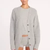 MATILDA CARDIGAN  HEATHER GREY