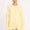 MATILDA CARDIGAN  LEMON DROP