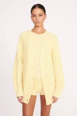 MATILDA CARDIGAN  LEMON DROP