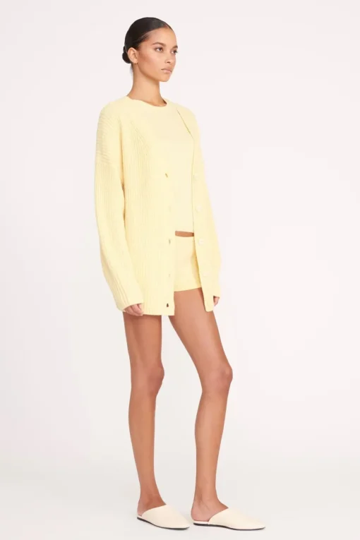MATILDA CARDIGAN  LEMON DROP
