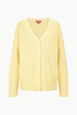 MATILDA CARDIGAN  LEMON DROP