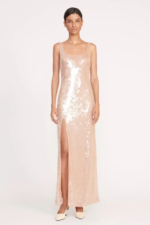 MAXI LE SABLE DRESS  BEIGE