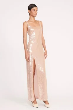 MAXI LE SABLE DRESS  BEIGE