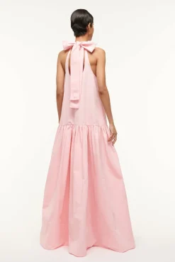 MAXI MARLOWE DRESS  PEARL PINK