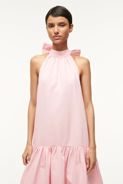 MAXI MARLOWE DRESS  PEARL PINK