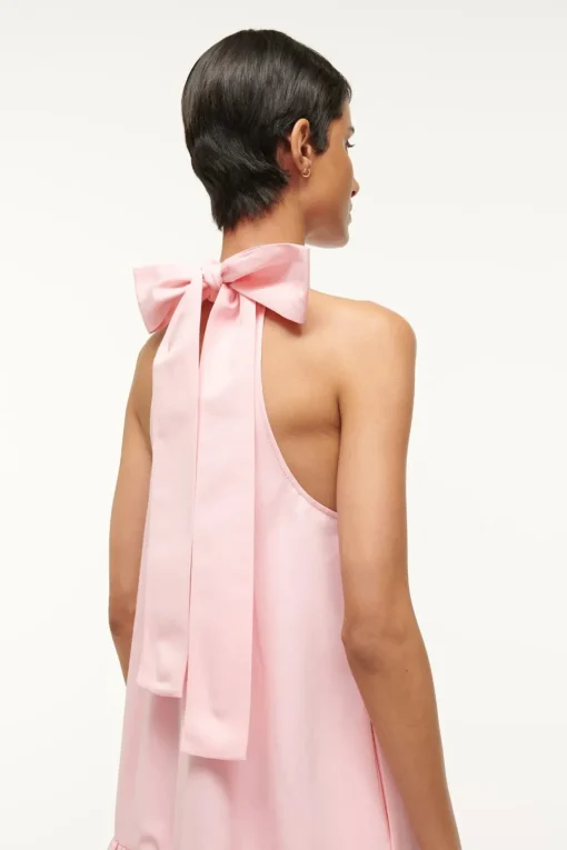 MAXI MARLOWE DRESS  PEARL PINK