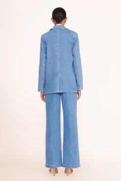 MAXWELL BLAZER  MEDIUM WASH