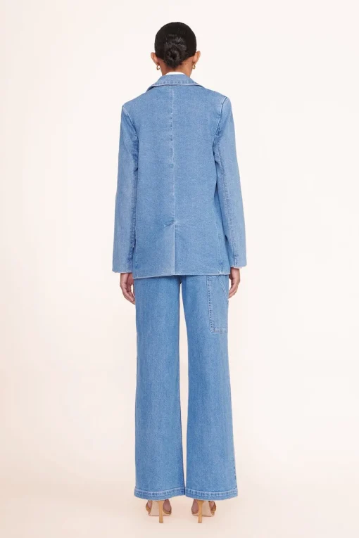MAXWELL BLAZER  MEDIUM WASH