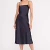 MEANDER DRESS  NAVY
