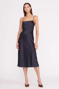 MEANDER DRESS  NAVY