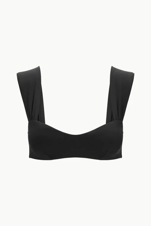 MELROSE BIKINI TOP  BLACK