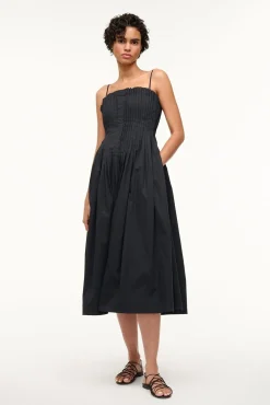 MIDI BELLA DRESS  BLACK