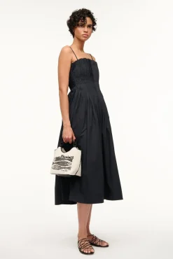 MIDI BELLA DRESS  BLACK