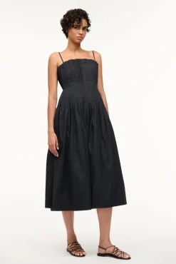 MIDI BELLA DRESS  BLACK