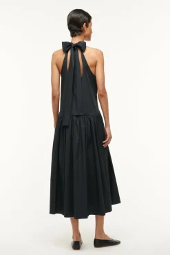 MIDI MARLOWE DRESS  BLACK