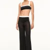 MILO COVERUP PANT  BLACK WHITE