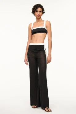 MILO COVERUP PANT  BLACK WHITE