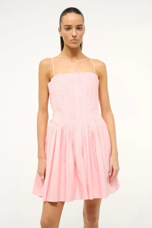 MINI BELLA DRESS  PEARL PINK