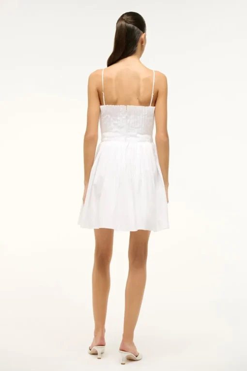 MINI BELLA DRESS  WHITE