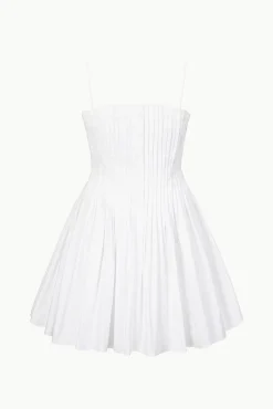 MINI BELLA DRESS  WHITE