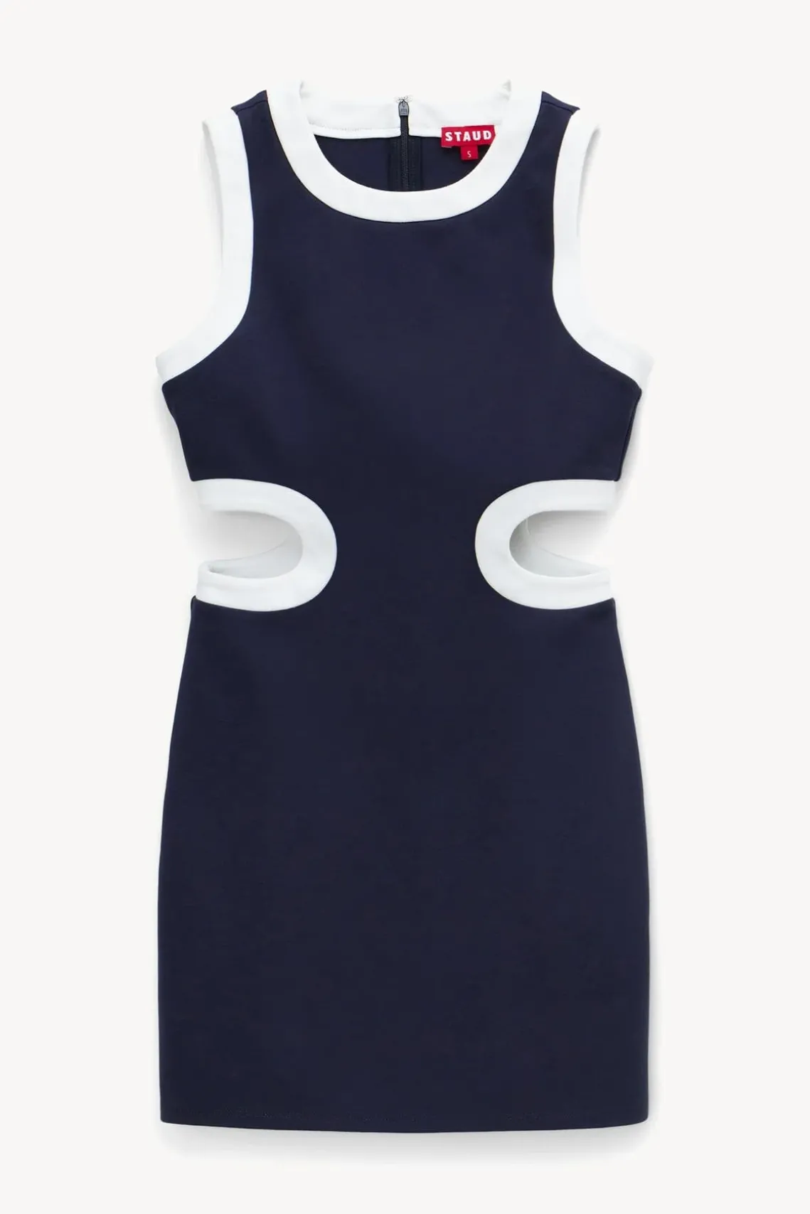 MINI DOLCE DRESS NAVY WHITE