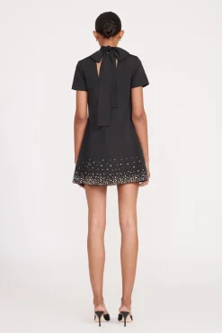 MINI ILANA DRESS  BLACK SILVER