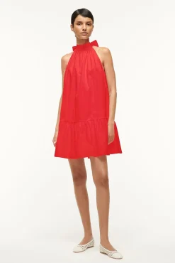 MINI MARLOWE DRESS  RED ROSE
